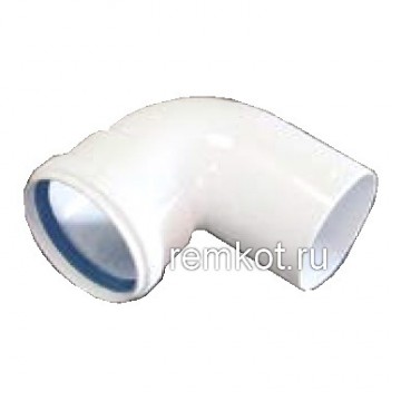 Угол, отвод 90гр. без радиуса (мама-папа) Ф 80mm TR.8090F Camino Угол, отвод 90гр. без радиуса (мама-папа) Ф 80mm TR.8090F Camino