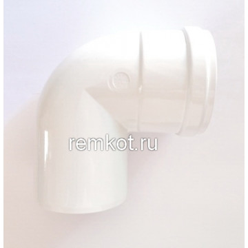 Угол, отвод 90гр. (мама-папа) Ф 80mm Camino Угол, отвод 90гр. (мама-папа) Ф 80mm Camino