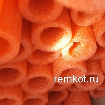 Трубная изоляция 18/6 2м (шт.) (красная) Евроизоляция