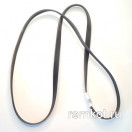 Ремень 1181 H7 L1141мм H115, Ariston, Electrolux, Indesit, (BLH115UN)
