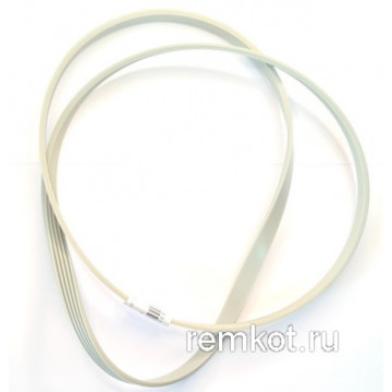Ремень 1245 J5, L1195мм, белый, Megadyne, Ardo, Beko, Whirlpool, (BLJ461UN)