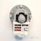 Помпа 40W, клеммы сзади раздельно, на винтах, Ariston, AEG, Indesit, Electrolux, Zanussi, Candy, LG, Bosch, Whirlpool, Samsung